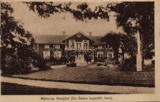 Sunne, Marbacka Herrgard (Dr Selma Lagerlöfs hem) / manor house, Selma Lagerlöfs home (gluemark)