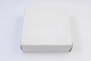 DN "Tűzoltók" festett műgyanta? plakett, dísztokban (115mm) T:1-