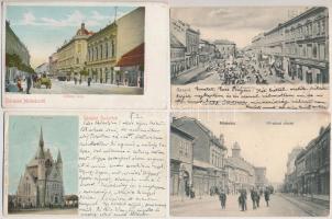 7 db RÉGI magyar városképes lap, vegyes minőség / 7 pre-1905 Hungarian town-view postcards, mixed quality