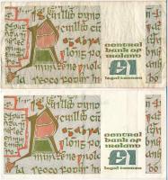 Írország 1989. 1Ł (2x) T:III
Ireland 1989. 1 Pound (2x) C:F