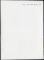 cca 1934 Kinszki Imre (1901-1945) budapesti fotóművész hagyatékából, pecséttel jelzett, vintage fotó...