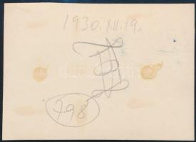 1930 Kinszki Imre (1901-1945) budapesti fotóművész hagyatékából, jelzés nélküli vintage fotó, a szer...