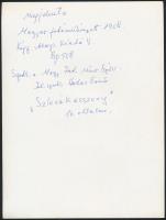 cca 1958 Szlovák asszony, 2 db vintage fotóművészeti alkotás Botta Ferenc (1919-1968) budapesti fotó...