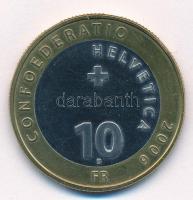 Svájc 2006. 10Fr "Piz Bernina" T:1-
Switzerland 2006. 10 Francs "Piz Bernina" C...