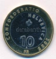 Svájc 2005. 10Fr "Jungfrau" T:1-
Switzerland 2005. 10 Francs "Jungfrau" C:AU