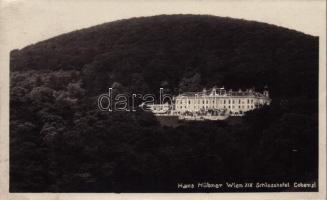 1929 Wien, Vienna, Bécs XIX. Schlosshotel Cobenzl / castle hotel