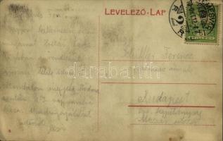 Temesvár, Timisoara; Belváros, Merczi utca, Holtzer Kálmán fiókja, üzletek / street, shops  (EK)