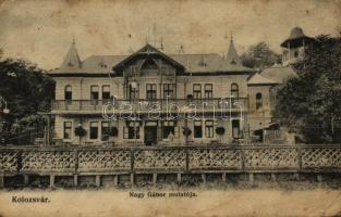 1907 Kolozsvár, Cluj; Nagy Gábor mulatója / restaurant and redoute (fa)