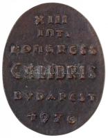 Csúcs Ferenc (1905-1999) 1970. "Vajdahunyad vár / XIII. Int. Kongress Exlibris Bvdapest" B...