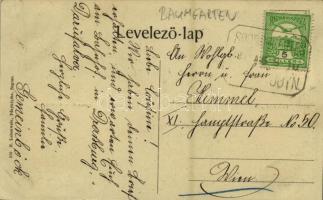 Sopronkertes, Baumgarten; remeteség, Leeb vendéglője / Gasthof, Einsiedlerei / abbey, hermitage, res...