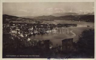 1931 Pörtschach am Wörther See vom Gloriette / general view, lake