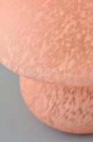 Gambaro jelzéssel, fújt lámpa test, több rétegű, bekötve, apró karcolásokkal,  17×19 cm