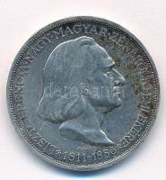 1936. 2P Ag Liszt Ferenc T:1- patina Adamo P7.3