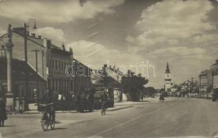 1956 Malacka, Malaczka, Malacky; Utcakép / street view (EB)