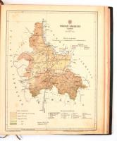 Magyarország kézi atlasza. 75 térkép. Tervezte Gönczy Pál. Szövegét írta: Dr. Thirring Gusztáv. Bp.,...