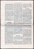 1919 Bene János: Mi lesz a zsidókkal? 1919. nov. Népakarat kiadása. Bp.,1919, Stephaneum, szakadások...