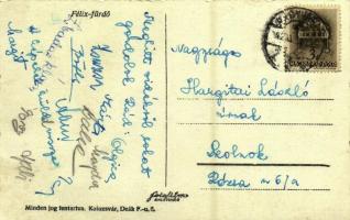 1942 Félixfürdő, Baile Felix; Amerika szálloda / hotel