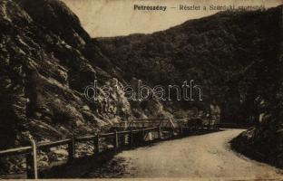 1918 Petrozsény, Petrosani; Szurduki szoros / Pasul Surduc / mountain pass, Surduc gorge (EK)