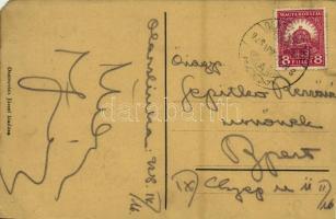 1928 Olaszliszka, Református templom és iskola, Római katolikus templom és iskola. Osztrovics József...