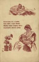 Amerikai Vöröskereszt Anya- és Csecsemővédő akciója Magyarországon / The American Red Cross propaganda in Hungary, Mother and child protective action