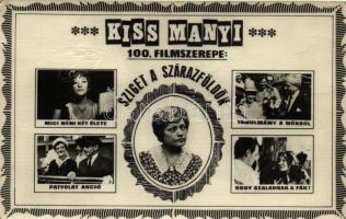 Kiss Manyi 100. filmszerepe: Sziget a szárazföldön. MOKÉP (gyűrődés / crease)