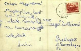 Kiss Manyi 100. filmszerepe: Sziget a szárazföldön. MOKÉP (gyűrődés / crease)