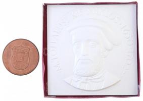 7db-os vegyes magyar emlékérem tétel, közte 3db kerámia T:1-,2