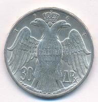 Görögország 1964. 30Dr Ag "II. Konstantin és Anna-Mária esküvője" Kongsberg-i verde T:1-,2...