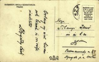 Budapest XII. Svábhegyi Iskola Szanatórium főépülete