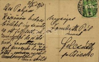 1913 Budapest XIV. Millenniumi emlékmű, Árpád szobor, Szépművészeti Múzeum