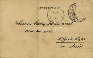 1900 Budapest VIII. Kálvin tér, szökőkút, villamos, Nemzeti Múzeum, üzletek. Schmidt Edgar (EK)