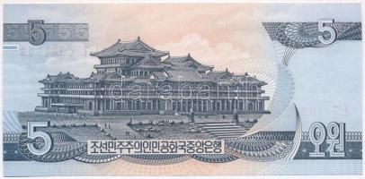 Észak-Korea 1998. 5W T:I
North Korea 1998. 5 Won C:UNC