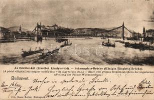 1900 Budapest Queen Elisabeth-bridge (fl) (EK)