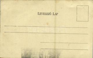 1907 Verőce, Nógrádverőce; Vasúti és Fő utca, Blau Márton üzlete és saját kiadása (fl)