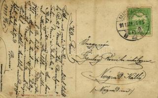 1911 Miskolc, Lillafüred, templom. Stamberger Markus kiadása (EK)