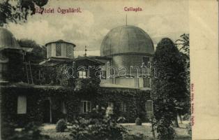 1907 Ógyalla, Ó-Gyalla, Stara Dala, Hurbanovo; Csillagda, csillagvizsgáló. Elbert Fülöp kiadása / observatory (EB)