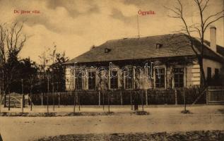 1909 Ógyalla, Ó-Gyalla, Stara Dala, Hurbanovo; Dr. Jávor villa / castle, villa (fa)