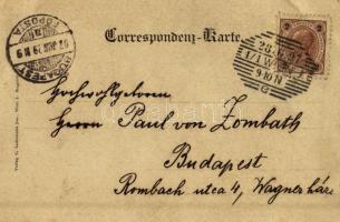 1897 (Vorläufer!!) Wien, Vienna, Bécs I. Burgmusik, Fahnenübergabe / castle music, K.u.K. military b...