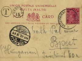 1900 Valletta, Main Guard Troops (8,8 cm x 12 cm) (EB)