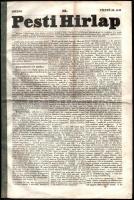 1841 A Pesti Hírlap 12. száma országos hírekkel