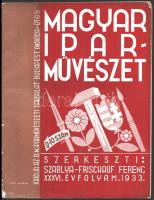 1933 Magyar Iparművészet XXXVI. évfolyamának 9-10. száma