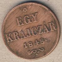 1848. 1kr T:3/3- pici ph.