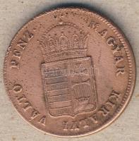 1848. 1kr T:3/3- pici ph