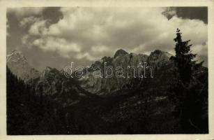 1950 Tátra, Vysoké Tatry; Malá Studenovodská dolina / Kis-Tarpataki-völgy / valley