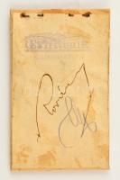 1937 "Arnheim S. J. pénzszekrény és tresorgyár Budapest" alsó trezor kassza kulcs, 1937-be...