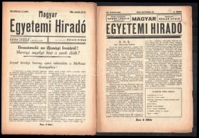 1933-1934 Magyar Egyetemi Híradó. VII. évf. 5-8. sz., VIII. évf. 1-2 sz.