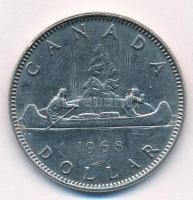 Kanada 1968. 1$ Ni T:1- Canada 1968. 1 Dollar Ni C:AU Krause KM#76.1