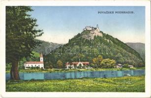 Vágváralja, Povazské Podhradie (Vágbeszterce, Povazská Bystrica); Podrágyvár / castle Váh Valley / Povazie (EK)