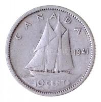 Kanada 1941. 10c Ag T:2
Canada 1941. 10 Dollar Ag C:XF
Krause KM#34