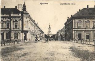 Belovár, Bjelovar; Zagrebacka ulica / street (EK)